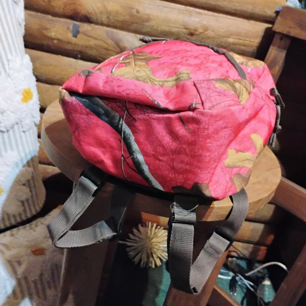 Magellan Outdoors Pink Camo Mini Backpack